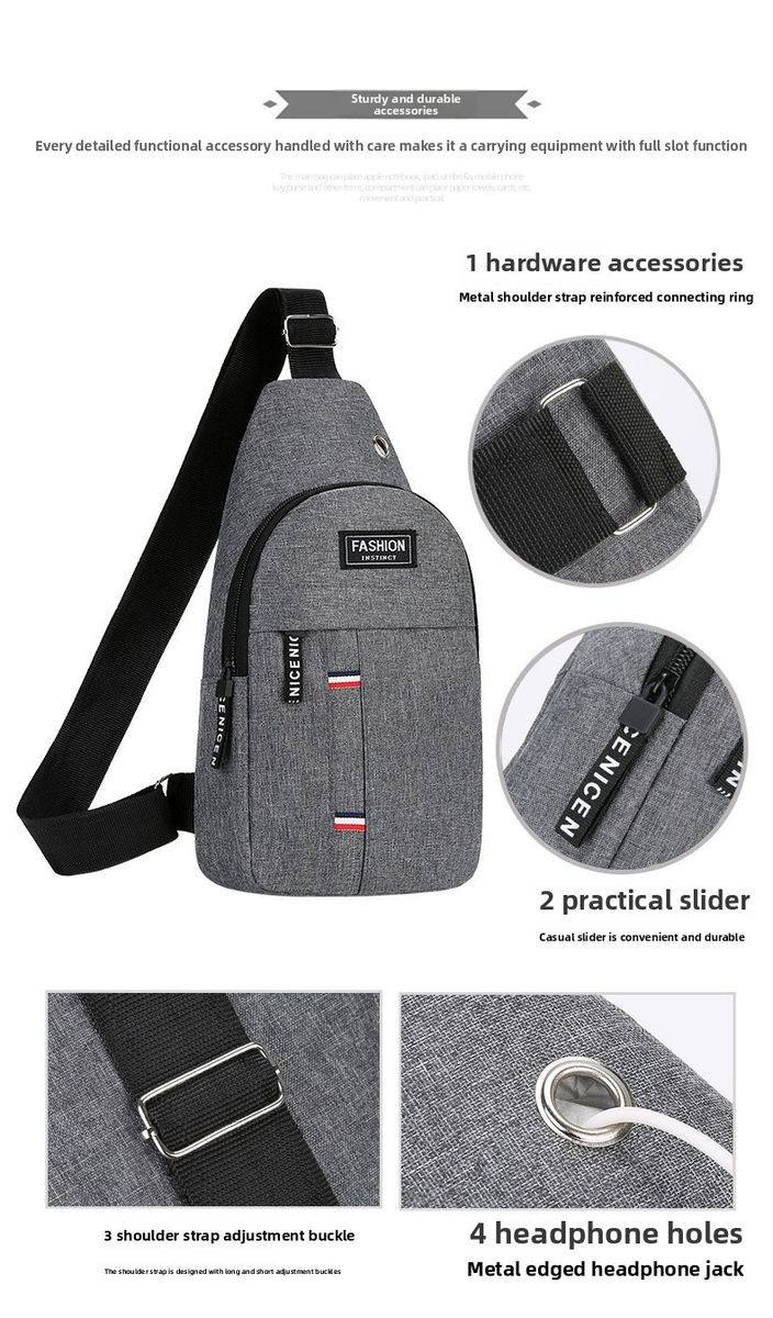 Shoulder Bag, Crossbody Bag For Outdoor Activities, Travel, and Cycling