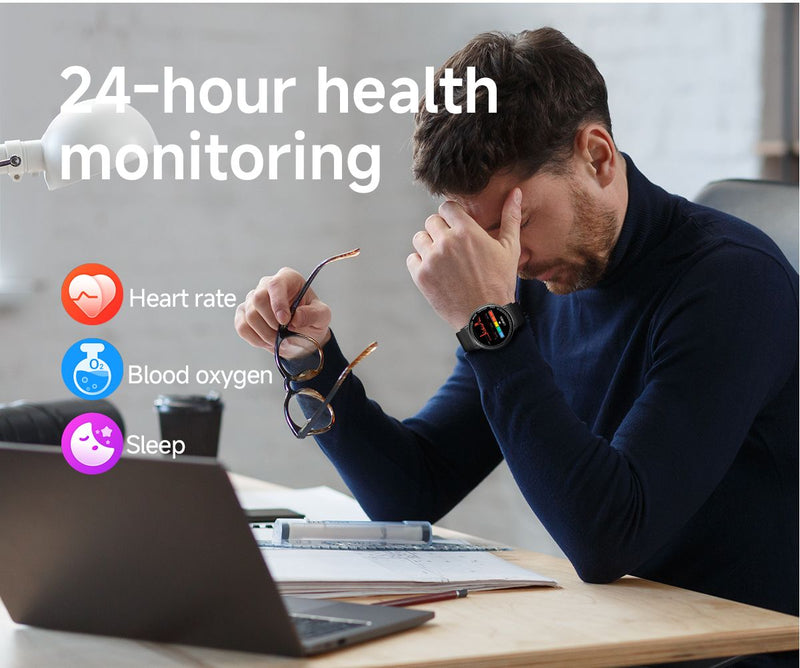1.39'' HD Smart Watch SW27, Health Tracking & Bluetooth Calling