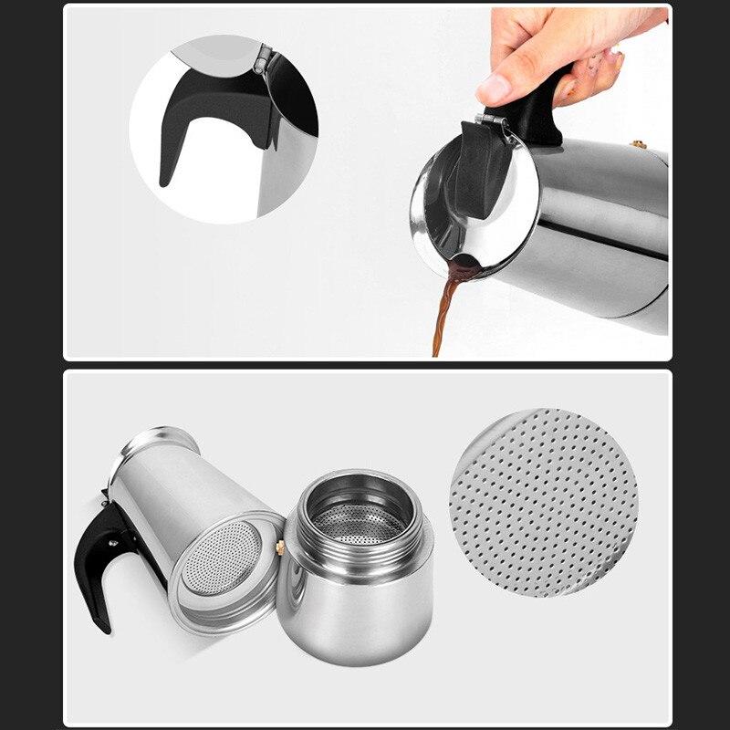 Stainless steel coffee pot 600ml