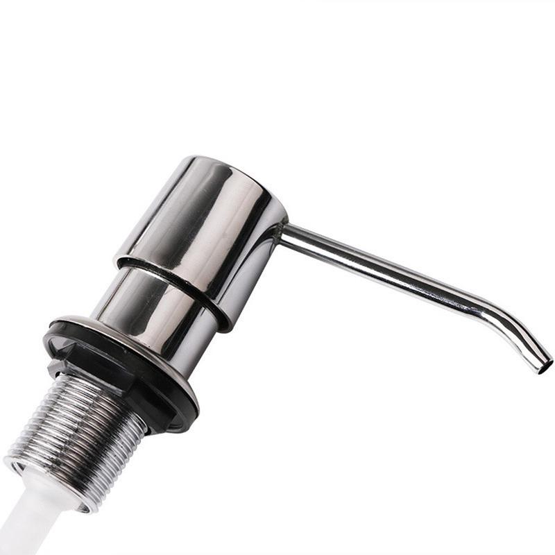 White Liquid Soap Dispenser Balm Pump Cover