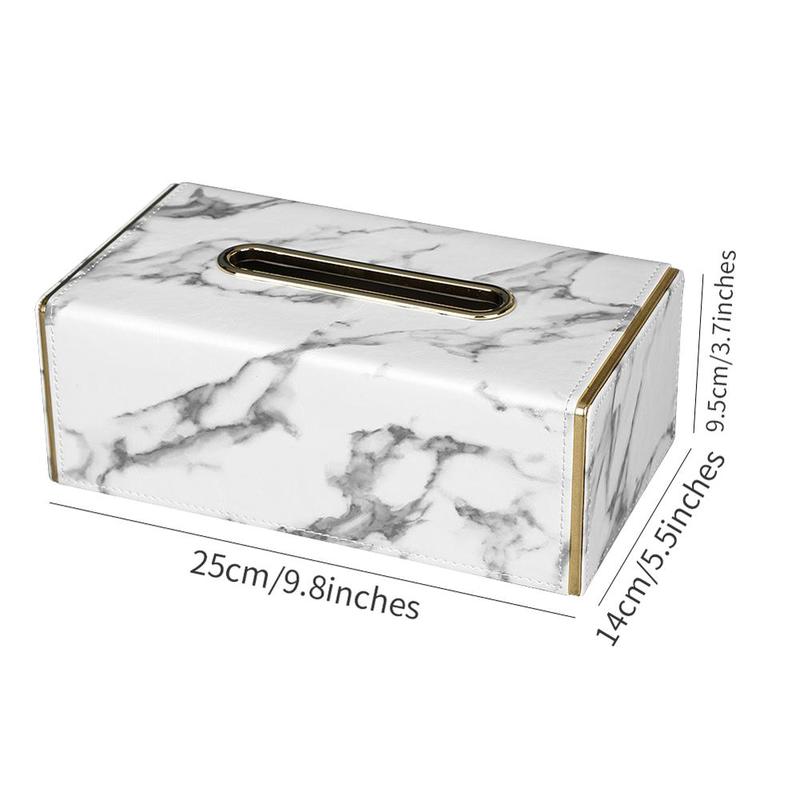 Phnom Penh Napkin Box Marble