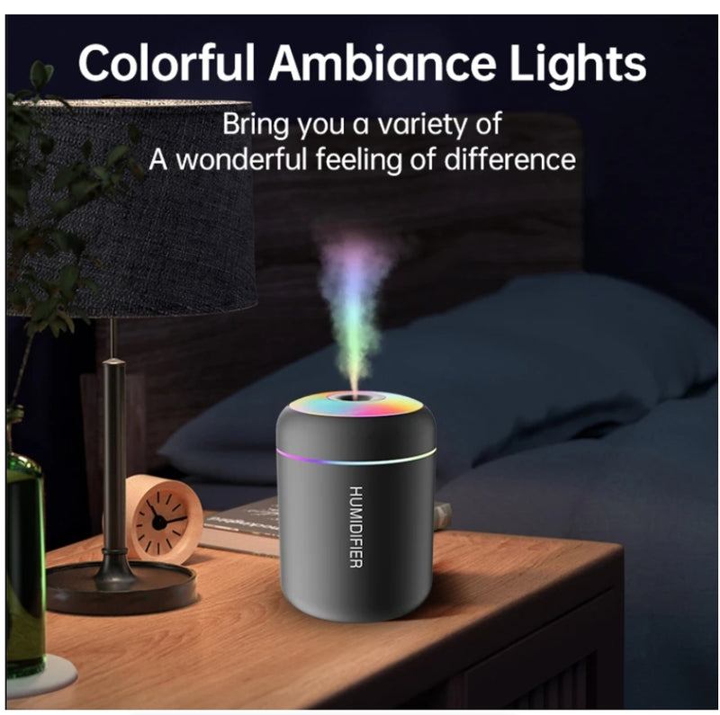 IPSTYLE 180ML Mini Air Humidifier USB Electric Aroma Diffuser Essential