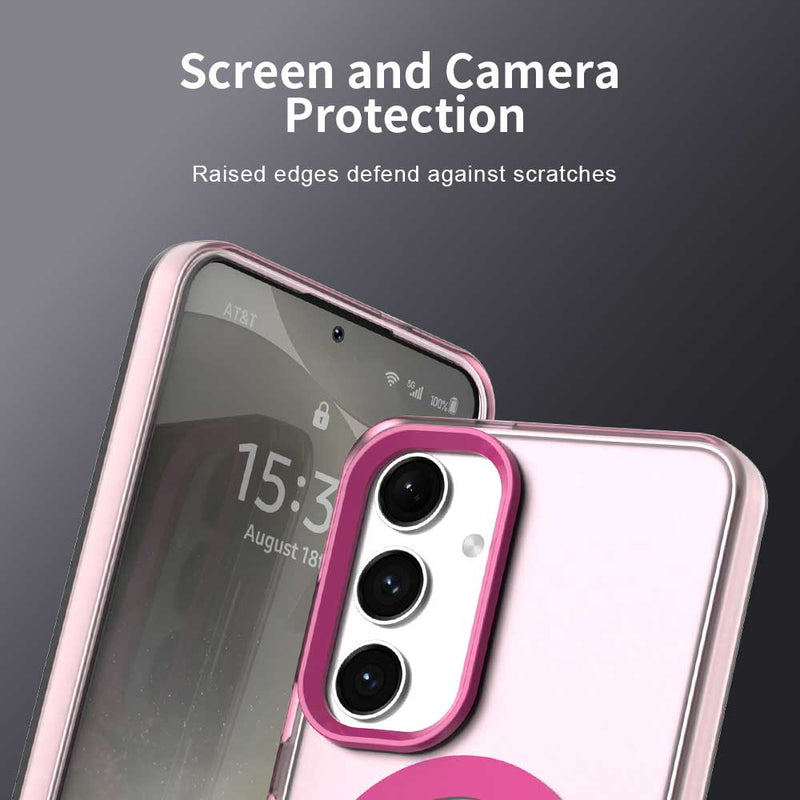 Phone Case for Samsung Galaxy S24 Plus, Compatible with Magsafe,Shockproof Magnetic Case Cover
