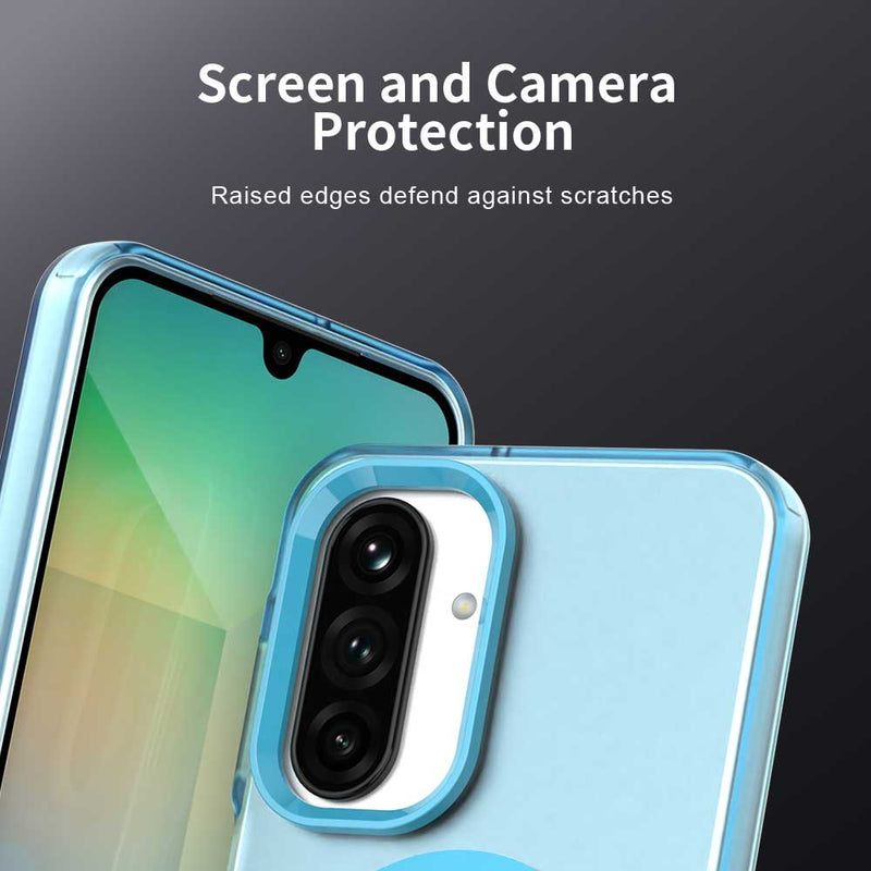 Phone Case for Samsung Galaxy A17, Compatible with Magsafe,Shockproof Magnetic Case Cover