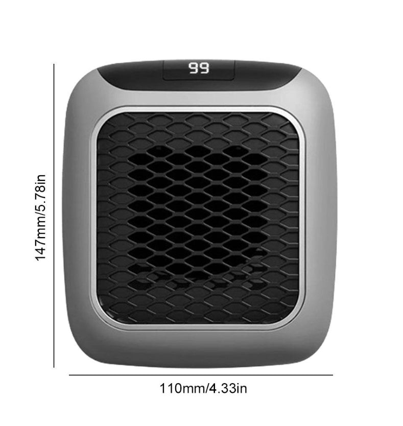 IPSTYLE Mini Heater 800W Fast Heating Plug In Heater with Remote Control