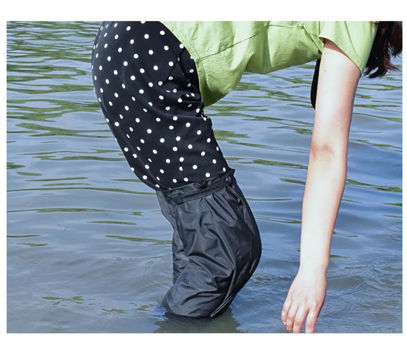 Rain Shoe Cover Waterproof Cycling Water Pants & Rain Pants Rainy Days