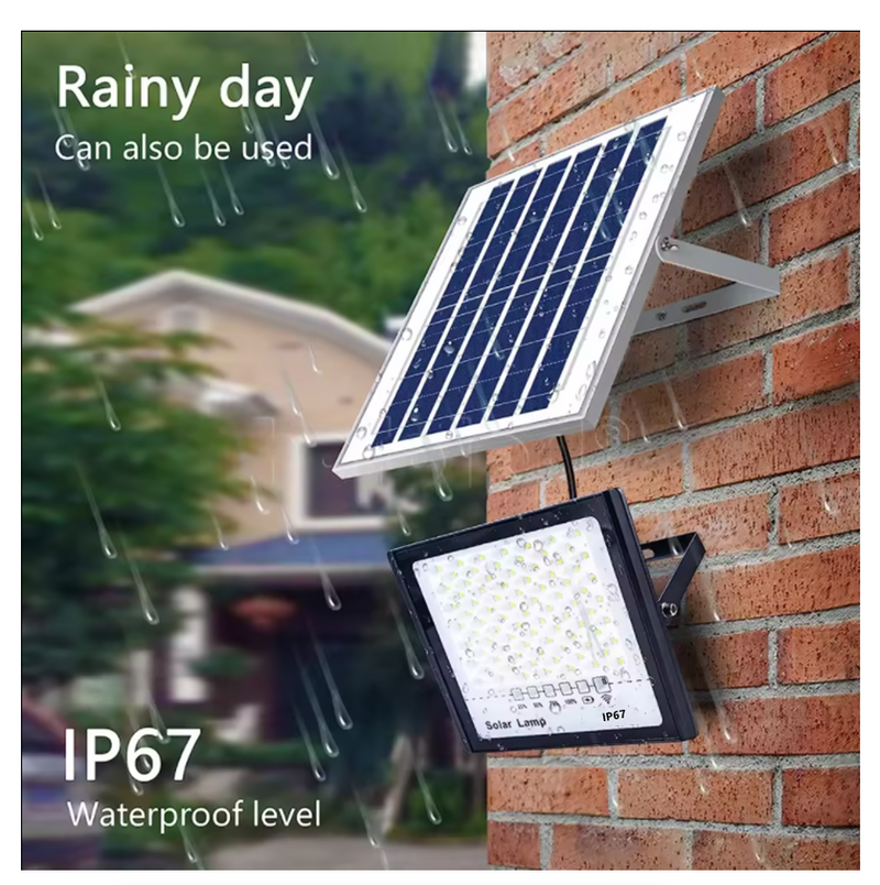 Super bright solar light LED solar floodlight outdoor LED courtyard light - 200Led-300W