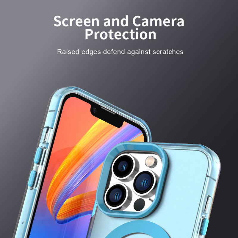 Phone Case for iPhone 14 Pro Max, Compatible with Magsafe, Shockproof Magnetic Case Cover