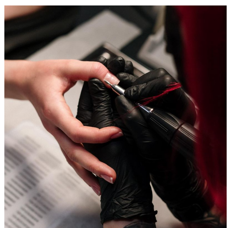 Disposable Black Nitrile Gloves Latex Free Waterproof For Kitchen Food