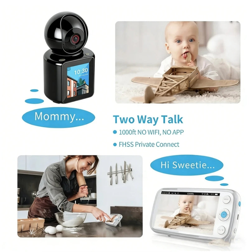 Home Security Camera Dual Audio Video Call Intelligent Surveillance Camera