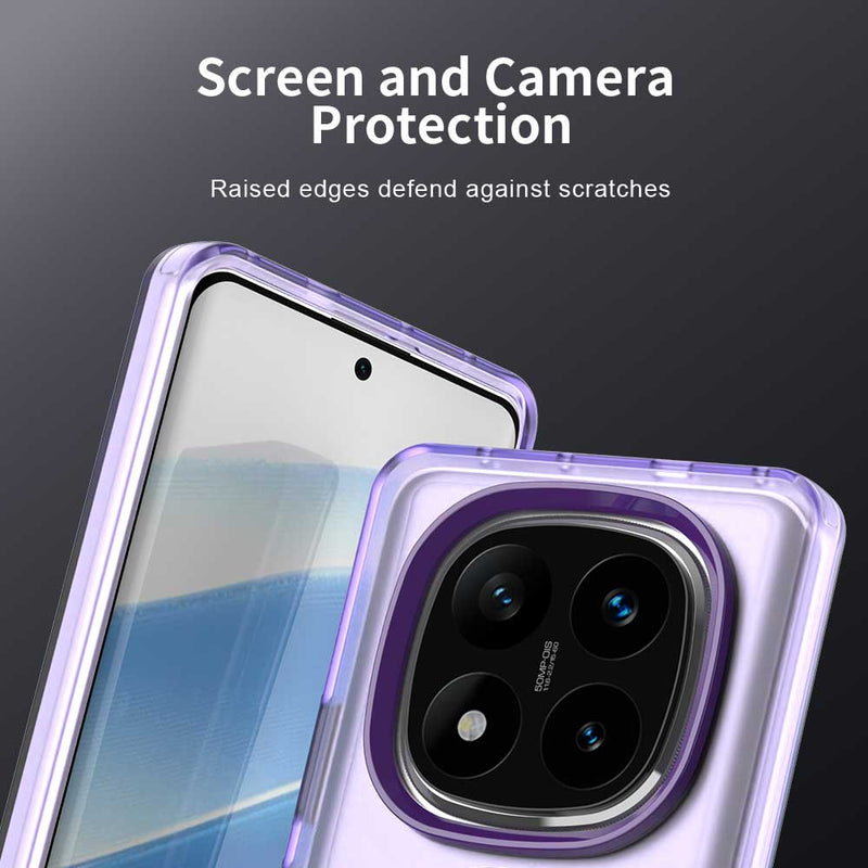 Phone Case for Xiaomi Redmi Note 14 Pro 4G, Compatible with Magsafe, Shockproof Magnetic Case Cover