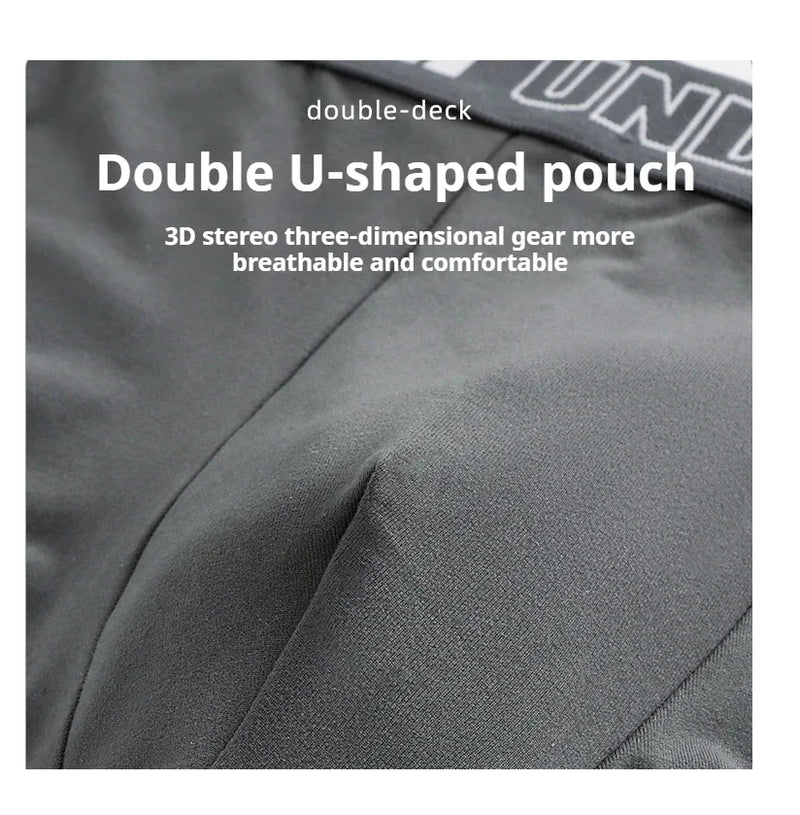 IPSTYLE Men's Sexy Underwear Boxers Mens Short Soft Comfortable Breathable
