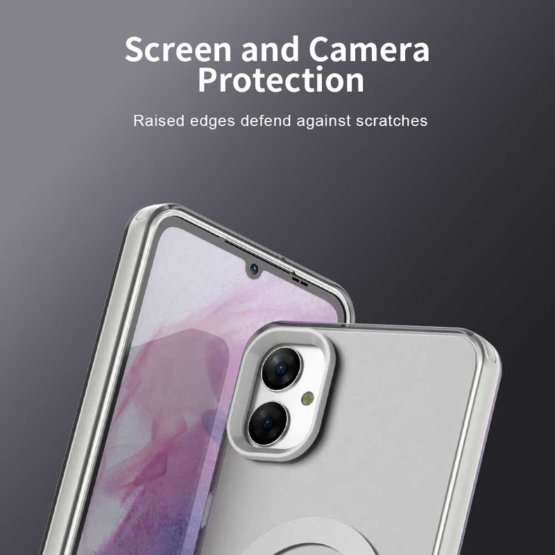 Phone Case for Samsung Galaxy M05, Compatible with Magsafe,Shockproof Magnetic Case Cover
