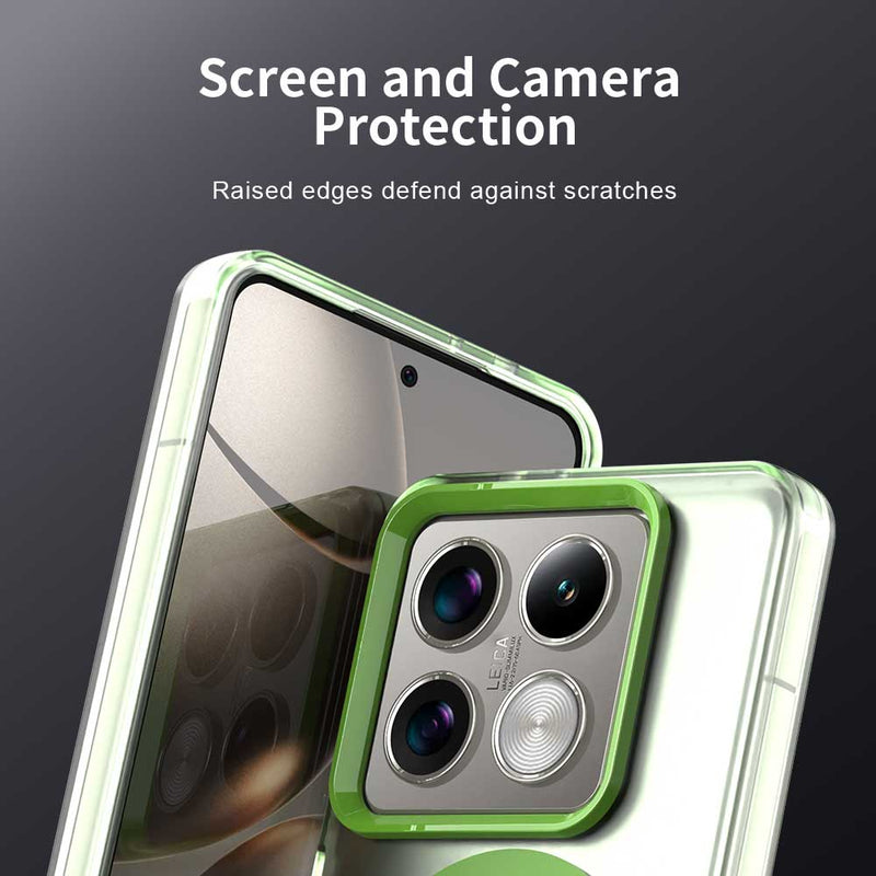 Phone Case for Xiaomi 14T Pro, Compatible with Magsafe,Shockproof Magnetic Case Cover