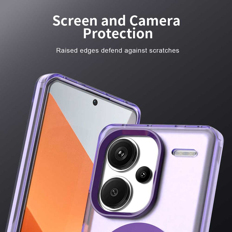 Phone Case for Xiaomi Redmi Note 13 Pro Plus 5G,Compatible with Magsafe, Shockproof Magnetic Case Cover