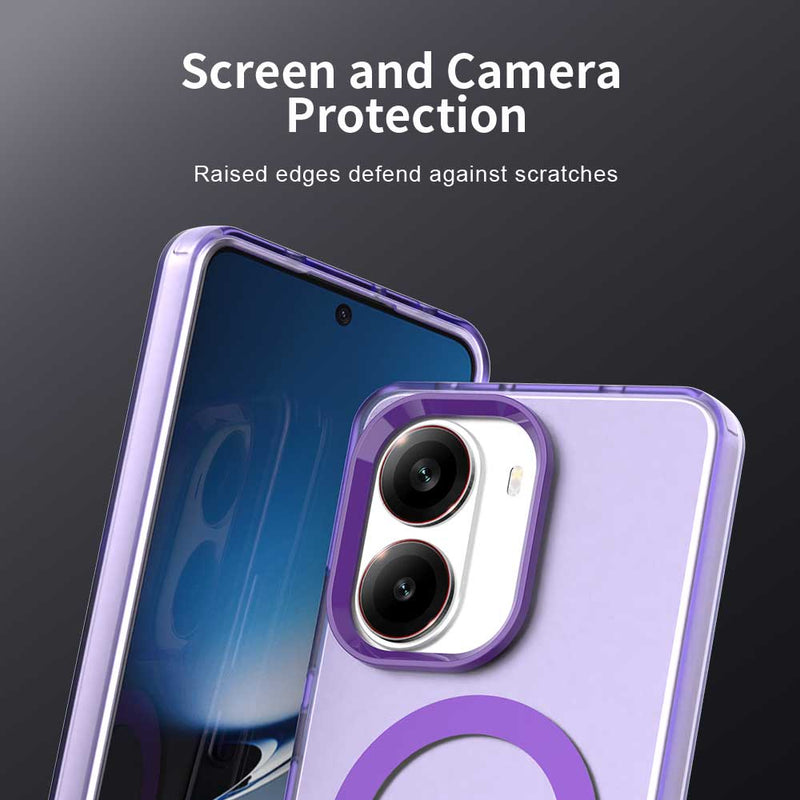Phone Case for Xiaomi Poco X7 Pro, Compatible with Magsafe,Shockproof Magnetic Case Cover