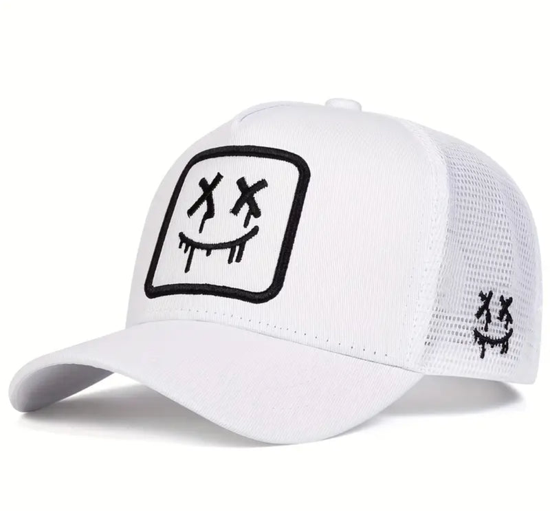 Unisex Trucker Cap with Adjustable Buckle Closure