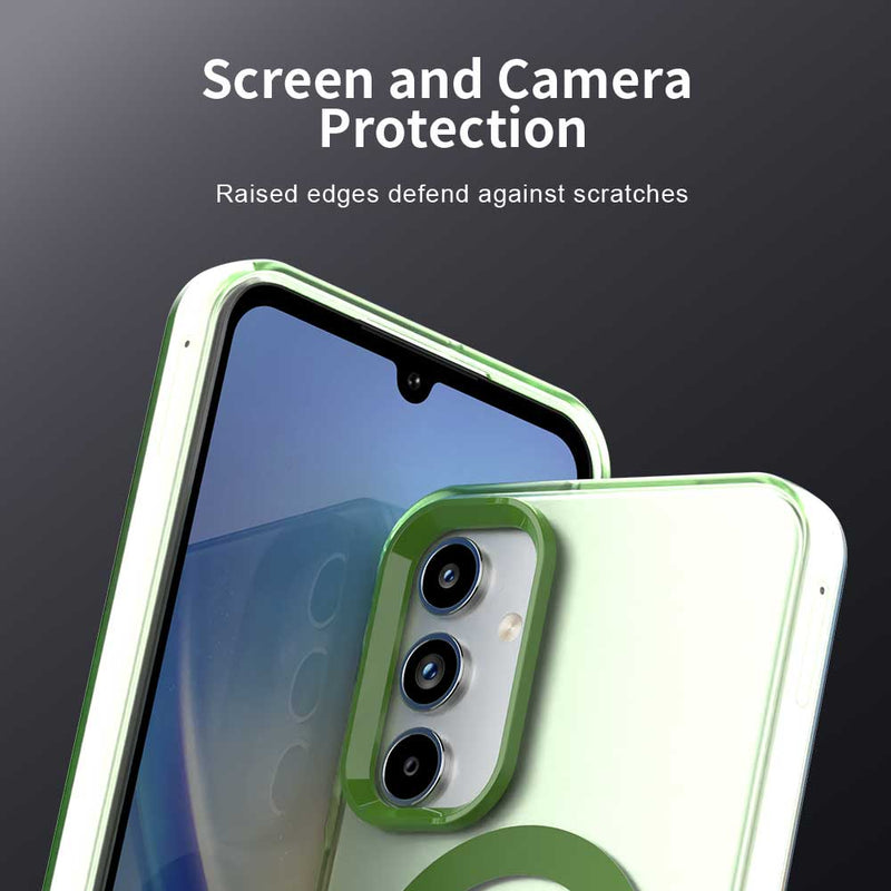 Phone Case for Samsung Galaxy A15 5G, Compatible with Magsafe,Shockproof Magnetic Case Cover