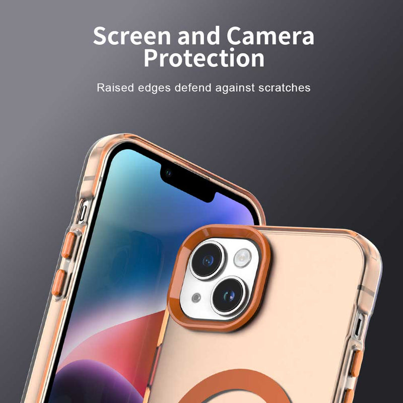 Phone Case for iPhone 15 Plus, Compatible with Magsafe,Shockproof Magnetic Case Cover