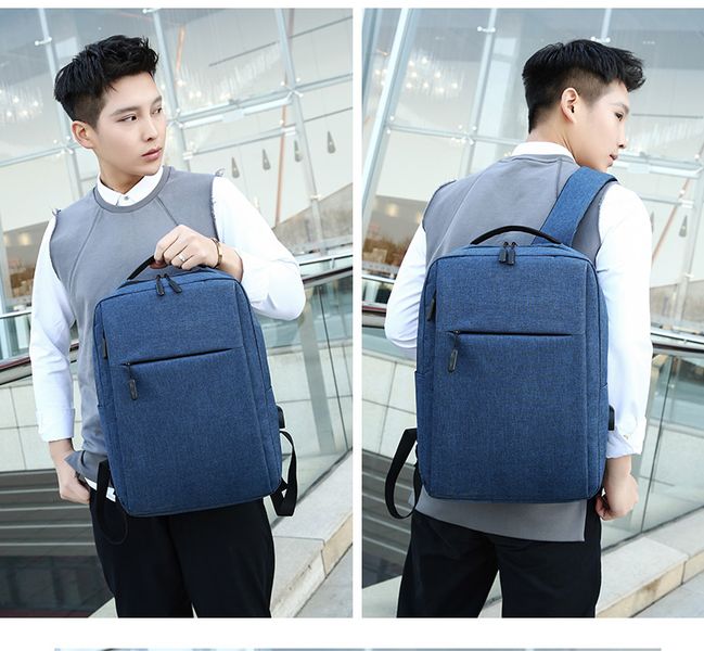 Student Backpack, Computer Waterproof Backpack with USB Charging