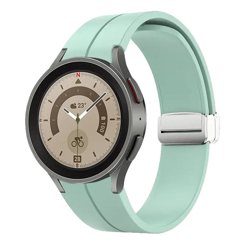 20mm Sil Magnetic Buckle Silicone Band compatible with Samsung Galaxy Watch