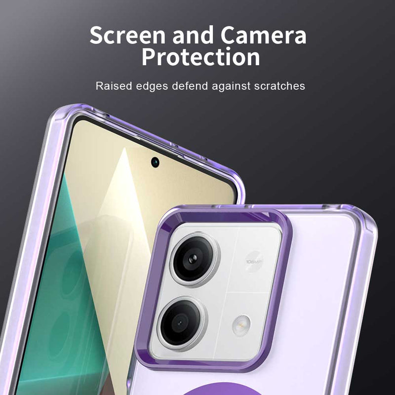 Phone Case for Xiaomi Redmi Note 13 5G, Compatible with Magsafe,Shockproof Magnetic Case Cover