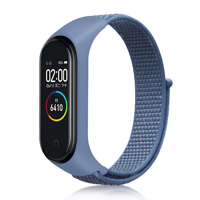 Nylon Weave Watch Strap Compatible with Xiaomi Mi Band 7