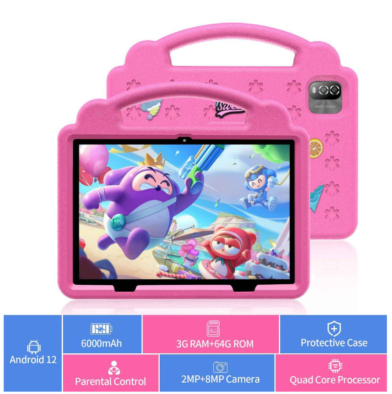 A6 10 inch Kids Tablet Android Parental Control Online Educational