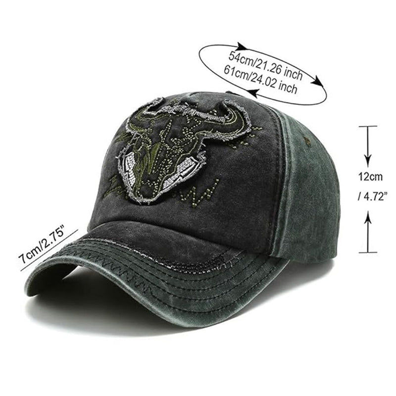 Vintage retro Cotton Snapback Baseball Cap Adjustable Unisex Sport Cap