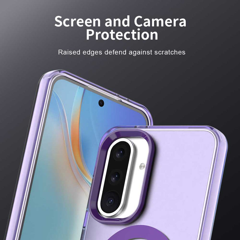 Phone Case for Samsung Galaxy A36, Compatible with Magsafe,Shockproof Magnetic Case Cover