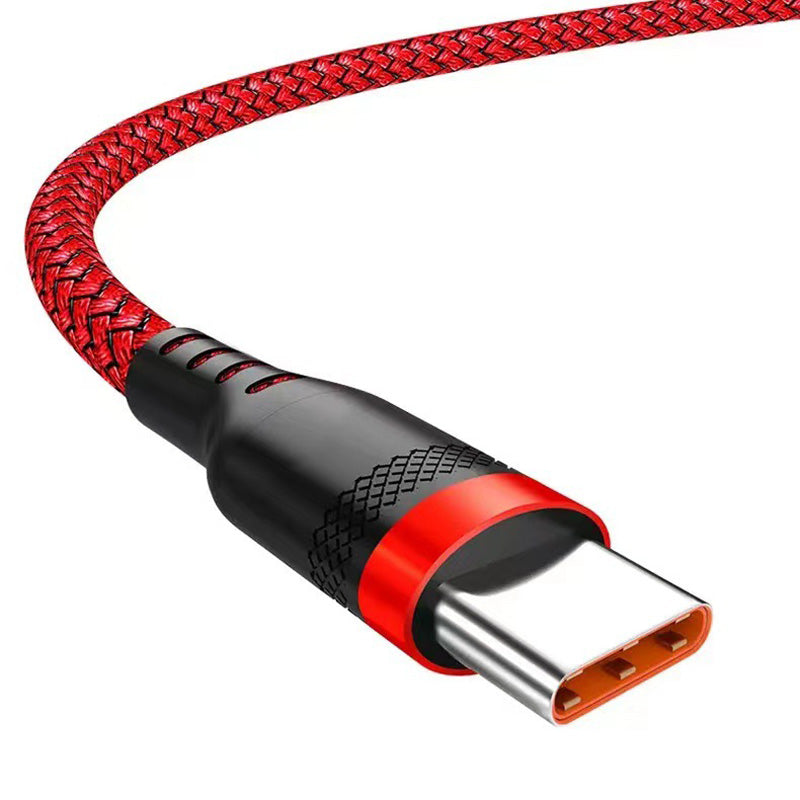 3m Cable Extended USB TYPE-C Micro Lightning Cable Braided Data Cable