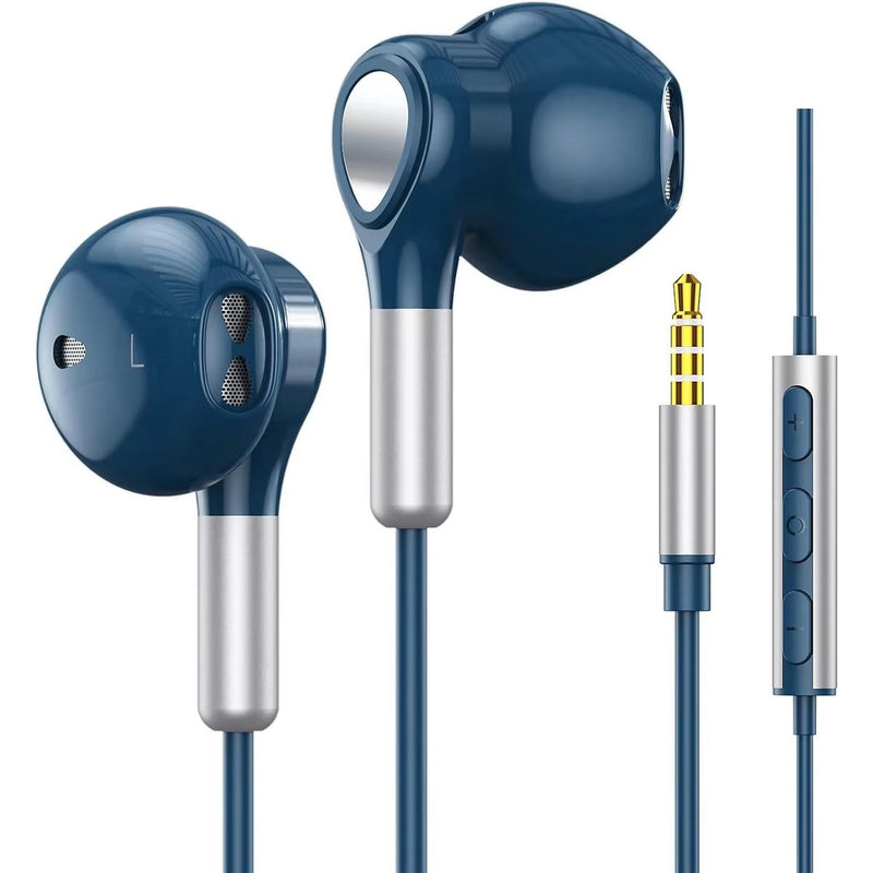 Wired Headphones In Ear Headset Earphone Stereo Earbuds Microphone