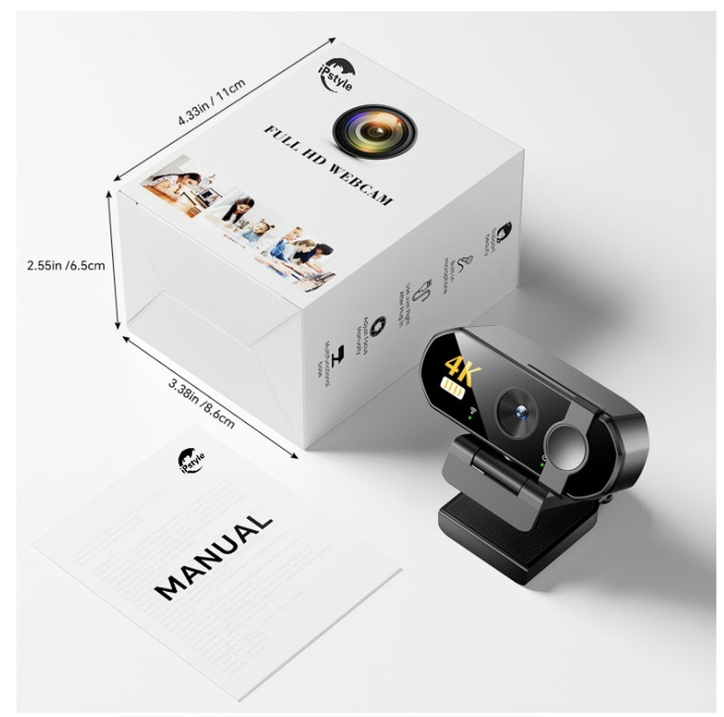 Full HD Camera For Computer Camera, Noise Cancelling Microphone Call Camera
