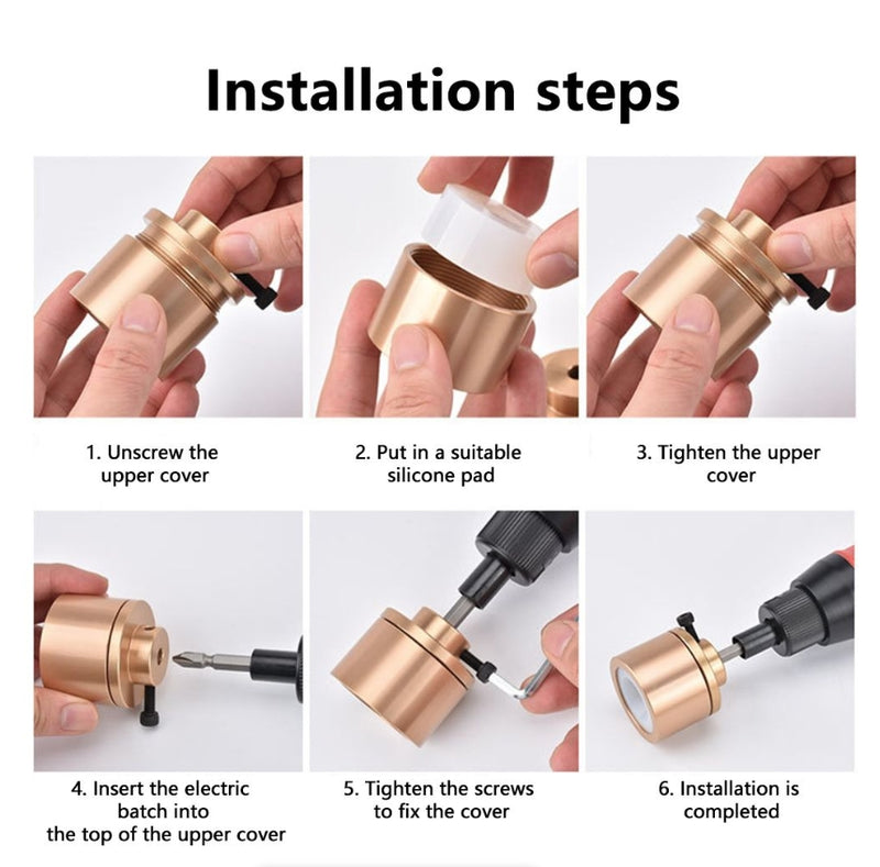 IPSTYLE Electric Handheld Bottle Capping Machine Cap Sealer 10-50mm