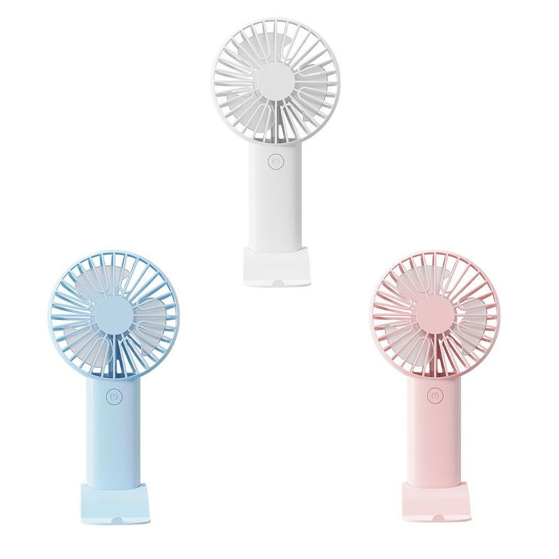 Portable Handheld Fan Small Cooling USB Rechargeable Mute Handheld Fan