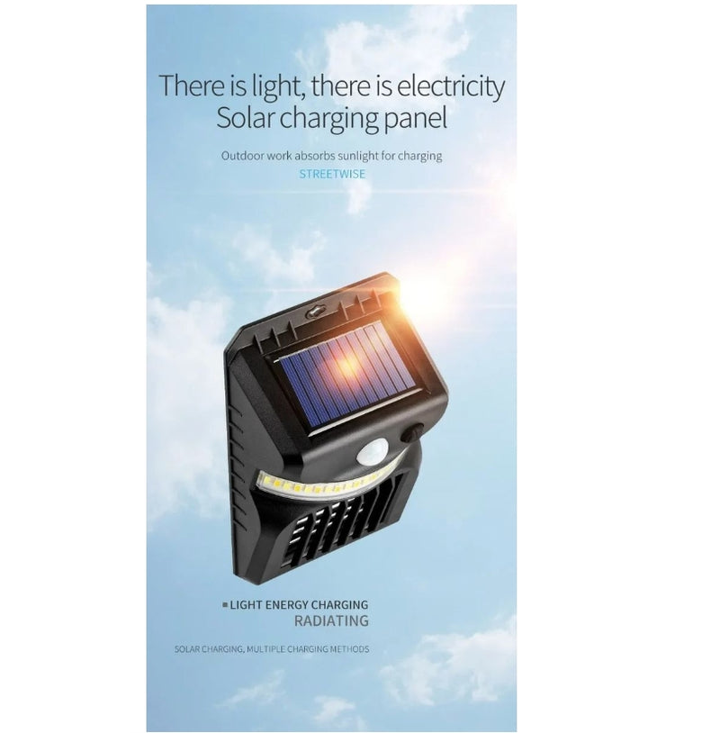 Solar Wall Light Mosquito Repellent Lamp, Sensor Solar Light