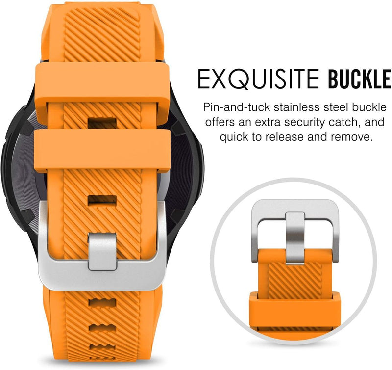 Silicone Strap Compatible with Huawei Watch GT 46mm Smart Watch 22mm