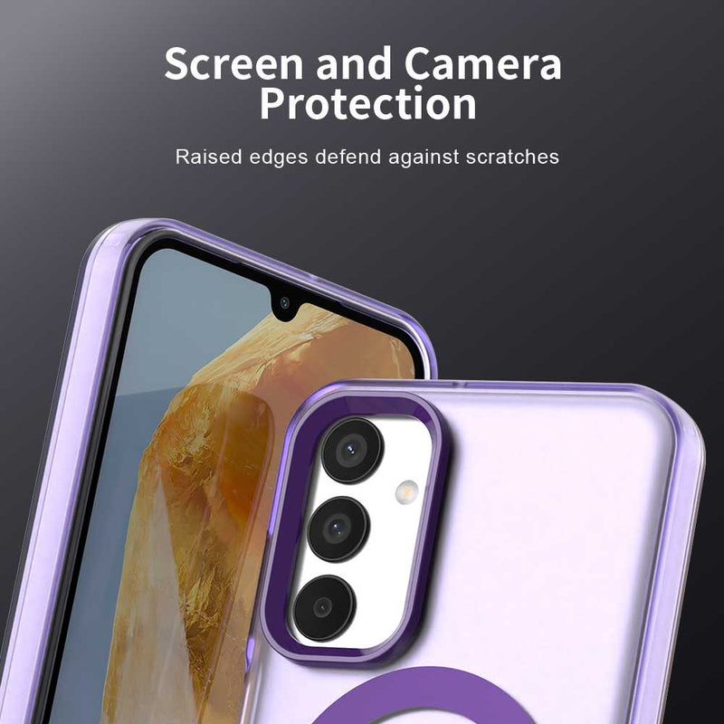 Phone Case for Samsung Galaxy F55 5G, Compatible with Magsafe,Shockproof Magnetic Case Cover