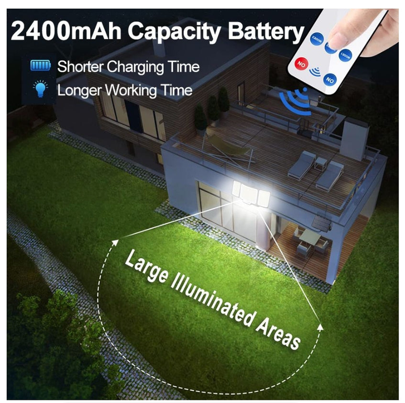 LED Solar Lamp Outdoor Wall Lamp Spotlights Lamp Motion Sensor Solar Light