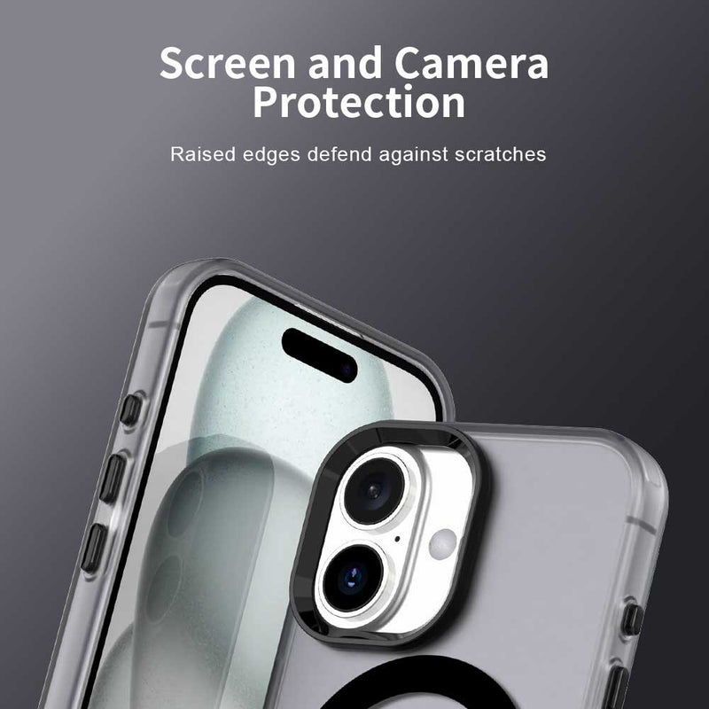 Phone Case for iPhone 16, Compatible with Magsafe,Shockproof Magnetic Case Cover