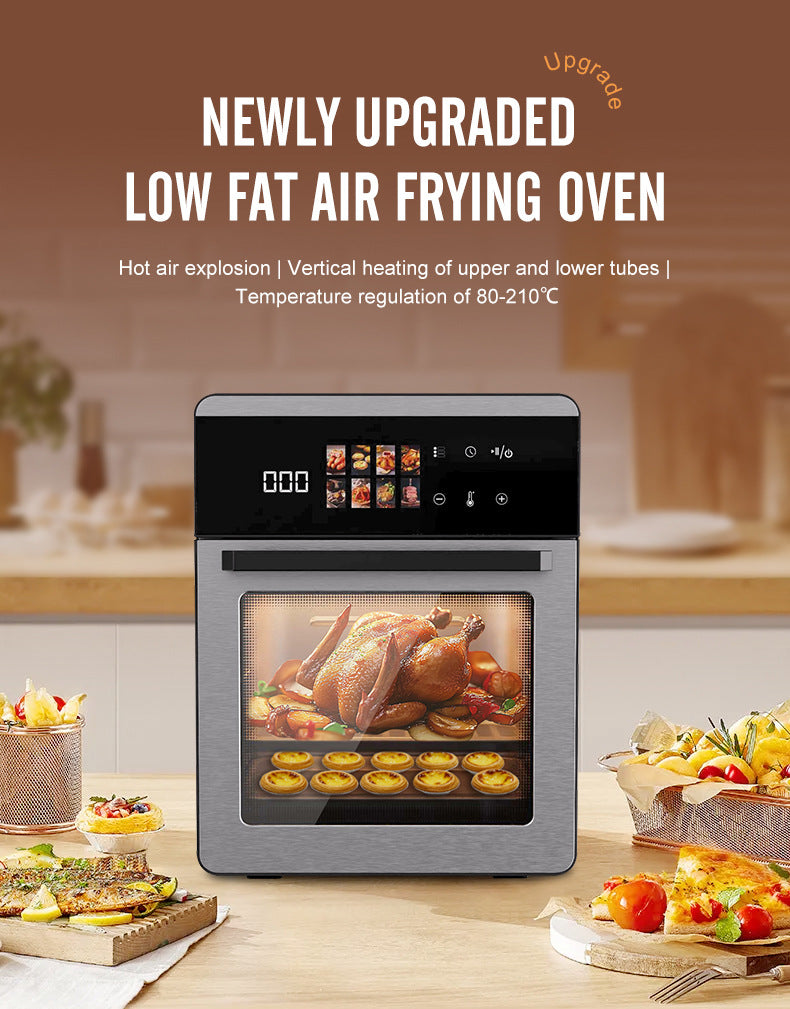 16L Air Fryer 2-in-1 Oven Multi-functional Smart Electric Fryer