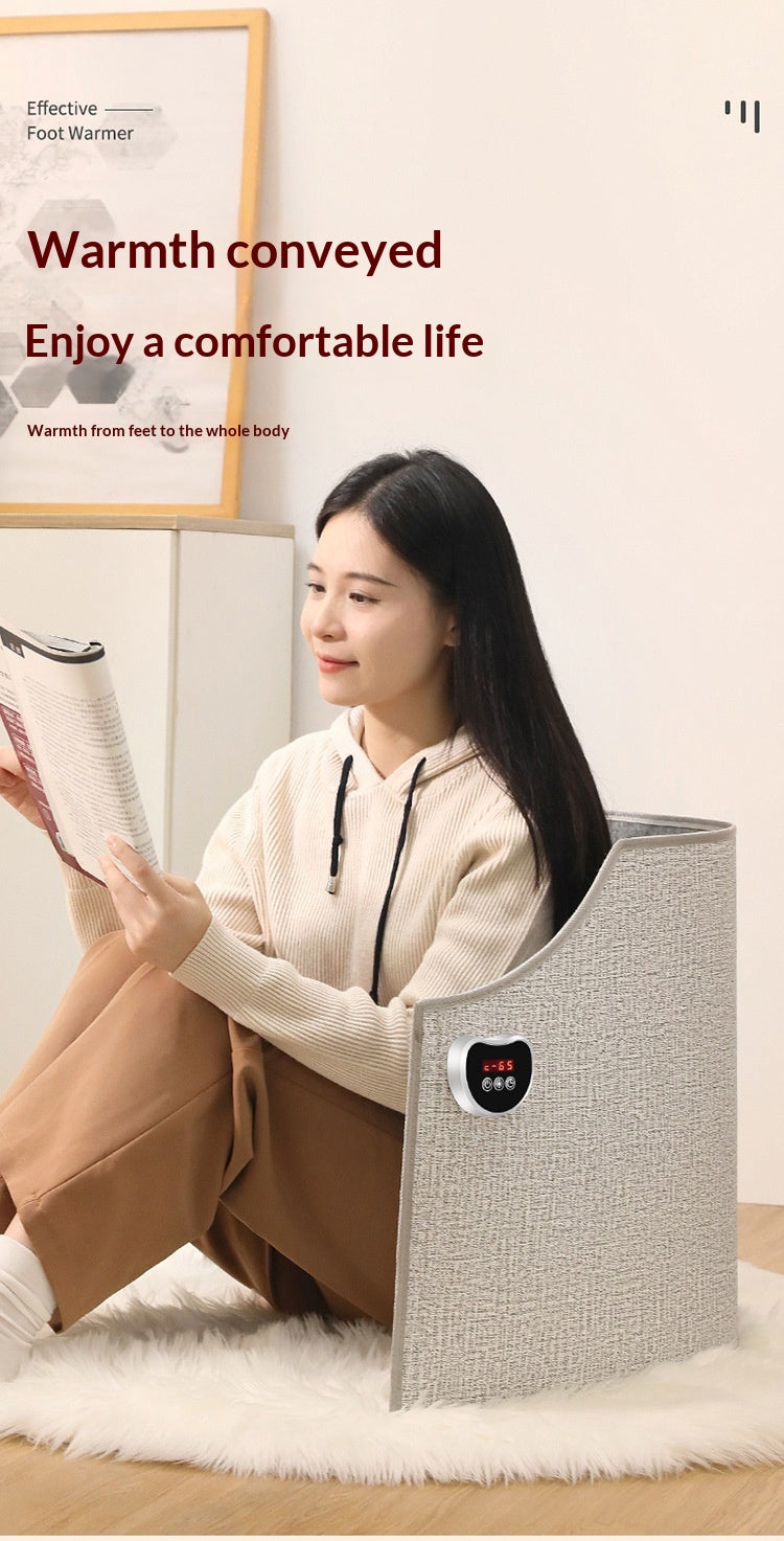 IPSTYLE Silent Foldable Leg Warmer Pro - Under Desk Electric Foot Heater