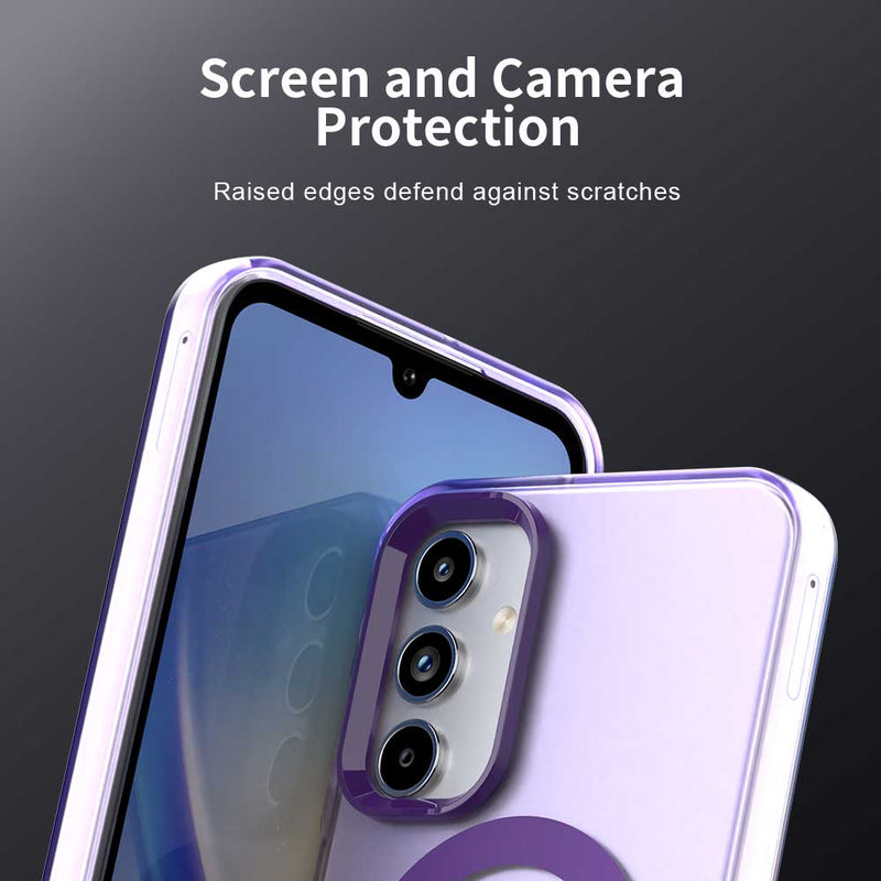 Phone Case for Samsung Galaxy A35 5G, Compatible with Magsafe,Shockproof Magnetic Case Cover