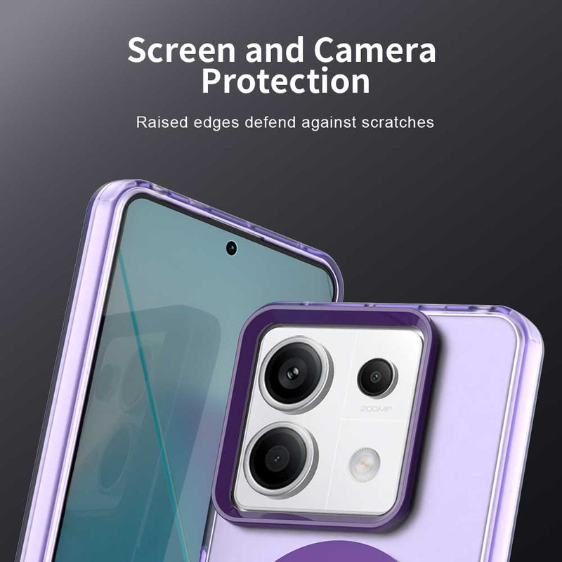 Phone Case for Xiaomi Redmi Note 13 Pro 5G, Compatible with Magsafe,Shockproof Magnetic Case Cover