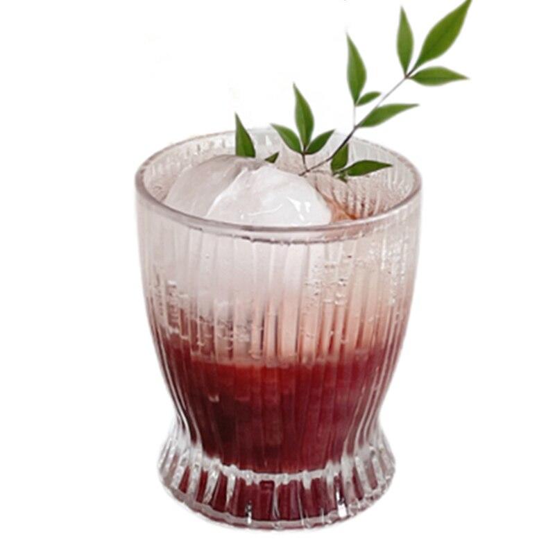 Nordic transparent glass shot cup coffee coffee drinks whisky cocktail
