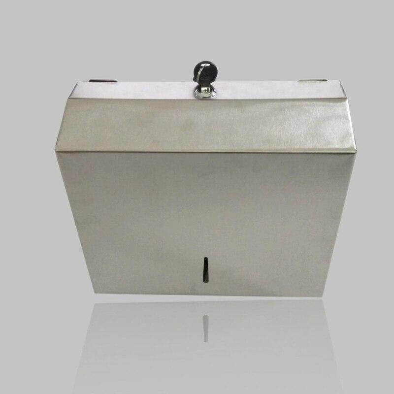 Large capacity stainless steel wall towel container for kitchen & bathroom