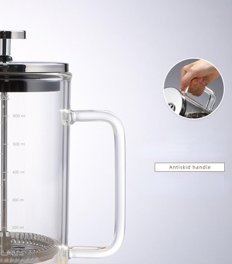 Double Layer French Press Filter Pot