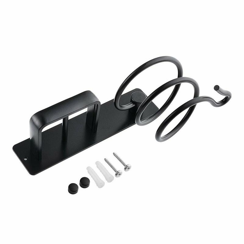 Hairdryer Stand Waves Drive Space Aluminum Wall Mount Bat