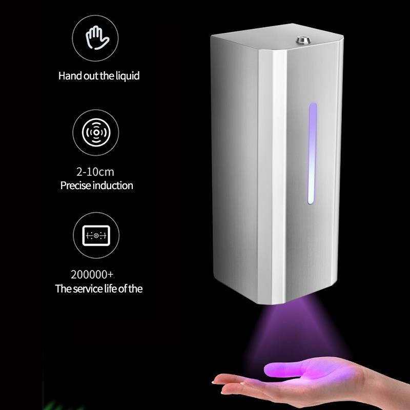 Stainless steel soap dispenser automatic sensor - 1000 ML