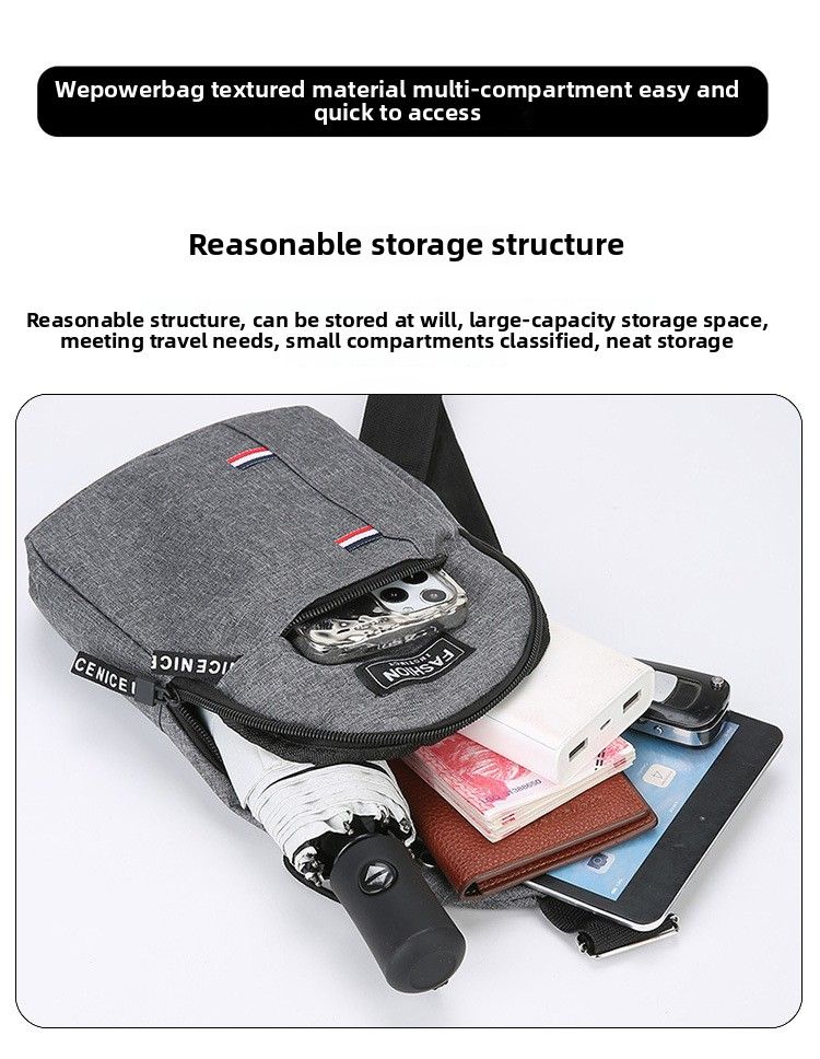 Shoulder Bag, Crossbody Bag For Outdoor Activities, Travel, and Cycling